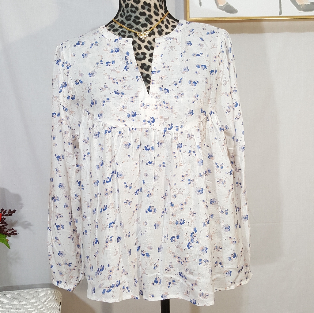 Lucky Brand Babydoll Blouse SP